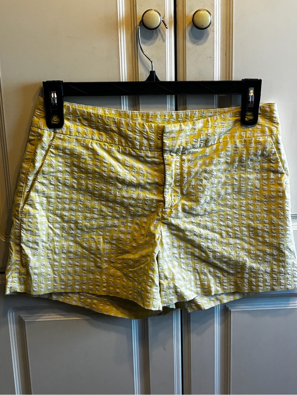 Maison Jules Women's Gingham Pocket Shorts, Size: 6